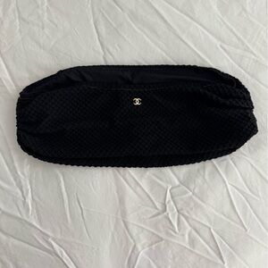 CHANEL bandeau bikini top with wet bag